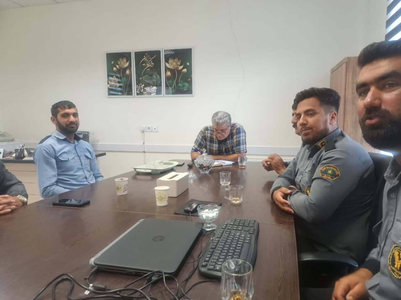 آموزش فصلی و ضمن خدمت پلیس یاران واقع در شهرک صنعتی چرمشهر